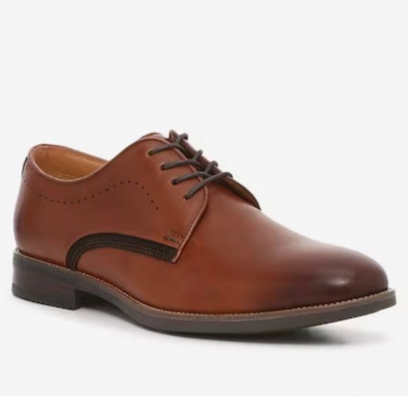 Florsheim Oxford Shoes Comfortech Brown Cognac Dress Shoes Mens US 8W EU 39 New main image 8